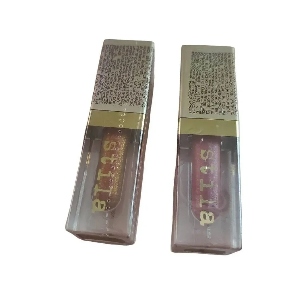 Stila Beauty Boss Elevator Pitch + Synergy Lip Gloss Sealed New Deluxe Mini Size